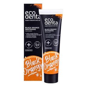 Ecodenta Toothpaste Black Orange Whitening zobna pasta 100 ml poškodovana škatla