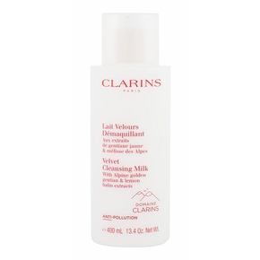 Clarins Velvet čistilno mleko za vse tipe kože 400 ml za ženske
