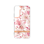 Chameleon Samsung Galaxy S22+ - Gumiran ovitek (TPUP) - Flowers - roza