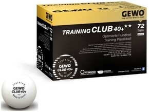 GEWO plastične žogice Training Club 40+
