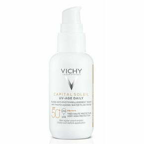 Vichy Obarvani fluid za preprečevanje fotostaranja SPF50+ Capital Soleil UV-Age Daily (Fluid) 40 ml