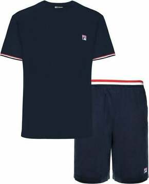 Fila FPS1135 Jersey Stretch T-Shirt / French Terry Pant Navy XL Aktivno spodnje perilo