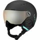 Bollé Quiz Visor Junior Ski Helmet Matte Black/Blue S (52-55 cm) Smučarska čelada