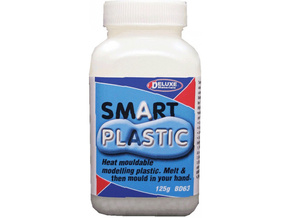 Smart Plastic bela modelirna masa 125g