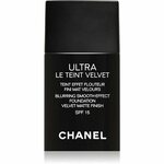 Chanel Tekoča ličila SPF 15 Ultra Le Teint Velvet (Blurring Smooth Effect Foundation) 30 ml (Odstín 12 Beige Rosé)