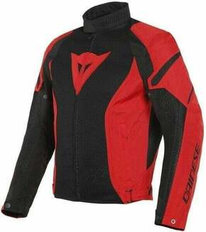 Dainese Air Crono 2 Black/Lava Red 50 Tekstilna jakna