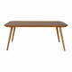 Jedilna miza iz jesenovega lesa Ragaba Contrast, 180 x 90 cm