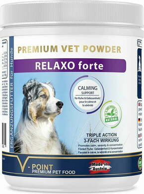 V-POINT RELAXO Forte zeliščni prašek za pse - 200 g