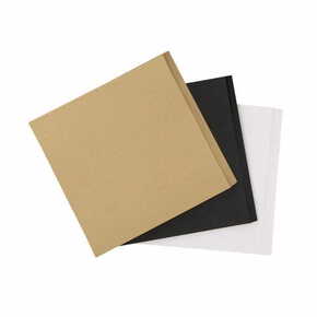Rayher. Origami papir 20x20 cm 100 kosov 80-100g črn
