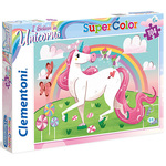 WEBHIDDENBRAND Clementoni Puzzle Supercolor Unicorn / 104 kosov