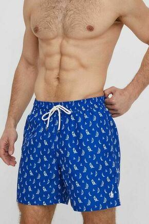 Kopalne kratke hlače Polo Ralph Lauren - modra. Kopalne kratke hlače iz kolekcije Polo Ralph Lauren