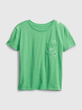 Gap Otroške Majica print pocket XL