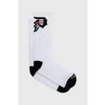 Nogavice Primitive moški, bela barva - bela. Visoke nogavice iz kolekcije Primitive. Model izdelan iz elastičnega materiala.