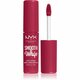 NYX Smooth Whip Matte Lip Cream šminka s kremno teksturo za bolj gladke ustnice 4 ml odtenek 08 Fuzzy Slippers za ženske