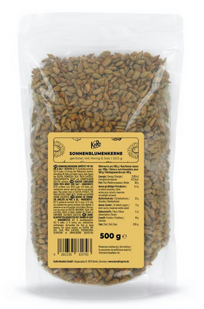 KoRo Pražena sončnična semena z medom in soljo - 1 kg