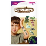 TYTOO set nalepk za tetovažo dinozavri - 40 kosov / paket
