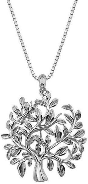Hot Diamonds Luksuzna srebrna ogrlica z drevesom življenja Jasmine DP700 (veriga