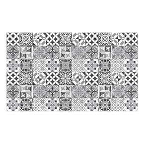 Komplet 60 stenskih nalepk Ambiance Elegant Tiles Shade of Gray