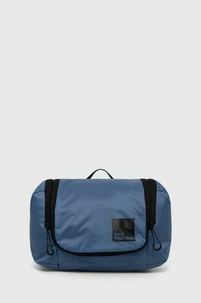 Kozmetična torbica Jack Wolfskin Wandermood 8007861 - modra. Kozmetična torbica iz kolekcije Jack Wolfskin. Model izdelan iz trpežnega materiala.