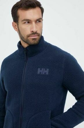 Helly Hansen pulover - modra. Pulover iz kolekcije Helly Hansen. Model izdelan iz rahlo elastične pletenine.