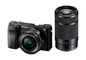 Sony Alpha ILCE-6100Y 24.2Mpx SLR črni digitalni fotoaparat