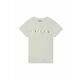 Otroška kratka majica Michael Kors bela barva - bela. Otroške kratka majica iz kolekcije Michael Kors. Model izdelan iz tanke, zelo elastične pletenine. Model iz izjemno udobne tkanine z visoko vsebnostjo bombaža.
