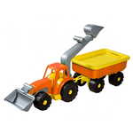 Androni traktorski nakladalnik z dvigalom Power Worker, oranžen