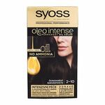 Syoss Oleo Intense Permanent Oil Color trajna oljna barva za lase brez amonijaka 50 ml odtenek 2-10 Black Brown