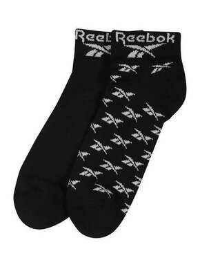Reebok Set 3 parov unisex visokih nogavic Cl Fo Ankle Sock 3P GG6675 Črna