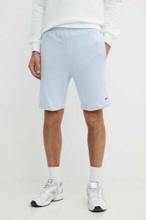 Kratke hlače Lacoste moški - modra. Kratke hlače iz kolekcije Lacoste. Model izdelan iz tanke