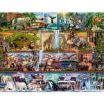 Ravensburger Puzzle Kraljestvo divjih živali 2000 kosov