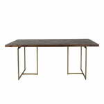Jedilna miza z jekleno konstrukcijo Dutchbone Class, 220 x 90 cm