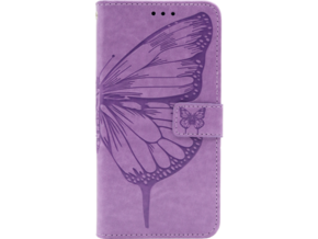 Chameleon Samsung Galaxy A32 4G - Preklopna torbica (WLGO-Butterfly) - vijolična