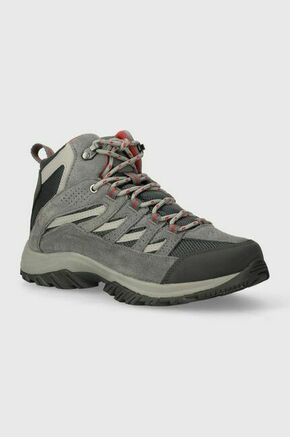 Columbia Čevlji treking čevlji siva 38 EU Crestwood Mid Waterproof