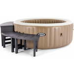 Stranska mizica za masažni bazen - Set velik