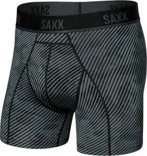 SAXX Kinetic Boxer Brief Optic Camo/Black S Aktivno spodnje perilo