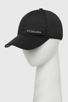 Columbia kapa - črna. Baseball kapa iz kolekcije Columbia. Model izdelan iz tkanine z uporabo.