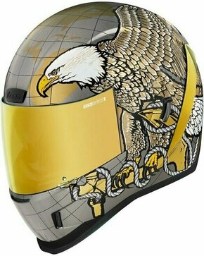 ICON - Motorcycle Gear Airform Semper Fi™ Gold L Čelada