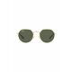 Otroška sončna očala Ray-Ban Junior Jack zelena barva, 0RJ9565S - zelena. Otroška sončna očala iz kolekcije Ray-Ban. Model z enobarvnimi stekli in okvirji iz kovine. Ima filter UV 400.