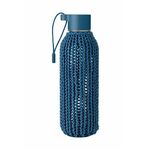 Steklenica za vodo Rig-Tig Catch-It 0,6 L - modra. Steklenica za vodo iz kolekcije Rig-Tig. Model izdelan iz umetne snovi.