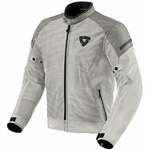Rev'it! Jacket Torque 2 H2O Silver/Grey L Tekstilna jakna