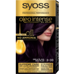 Syoss Oleo Intense Permanent Oil Color barva za lase za barvane lase 50 ml odtenek 3-33 Rich Plum