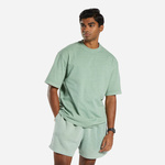 Bombažna kratka majica Reebok Classic Natural Dye zelena barva - zelena. Kratka majica iz kolekcije Reebok Classic, izdelana iz enobarvne pletenine. Model iz izjemno udobne bombažne tkanine.