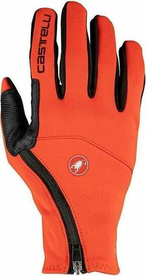 Castelli Mortirolo Glove Fiery Red 2XL Kolesarske rokavice
