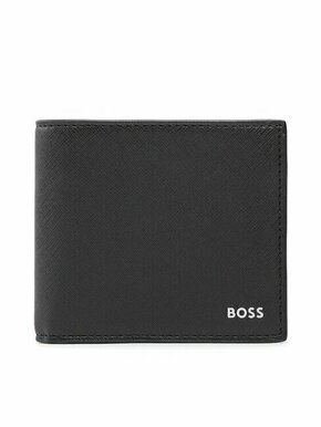 Boss Moška denarnica Zair 50485600 Črna