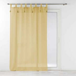 Rumena prosojna zavesa 140x240 cm Dalila – douceur d'intérieur