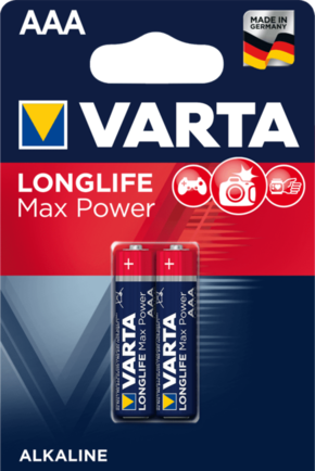 Varta baterije Longlife Max Power 2 AAA 4703101412