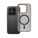 OEM GO ORANGE ovitek, združljiv z MagSafe, za Xiaomi 17, črn