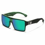 KDEAM Williston 3 sončna očala, Black &amp; Green / Green