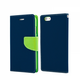 Havana preklopna torbica Fancy Diary iPhone 13 Pro Max - modro zelen